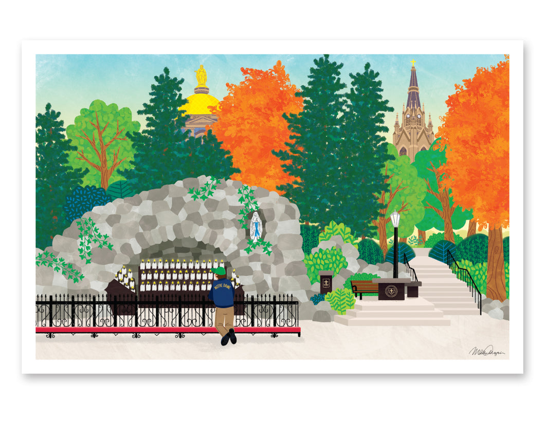 The Grotto (Game Day) Print